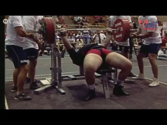 David Lupac 1090 kg total @ IPF World Junior Championships 2014