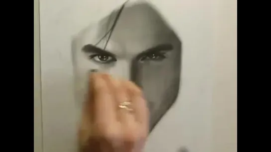 Ian Somerhalder draw by Ellen Sunbeam-Elena2687