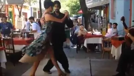 Amazing Tango Street in Buenos Aires