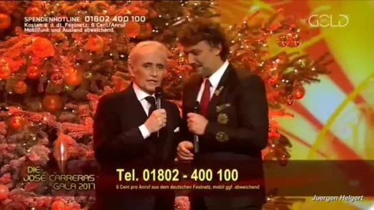 José Carreras  Jonas Kaufmann Cantique de Noël - O Holy Night Sophie Pacini (pi