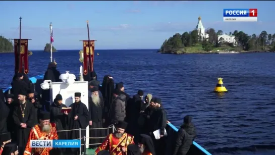 Крестный ход по водам. Валаам - 2017