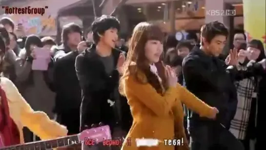 Одержимые мечтой  Dream High 2PM (Taec, Wooyoung)  IU, Suzy, Kim SooHyun - Tell Me Your Wish (RUS SUB) (SNSD cover)