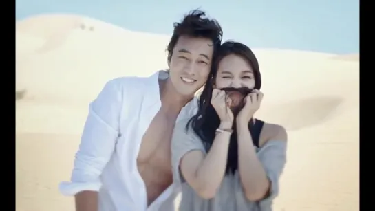 So Ji Sub Giordano 2013 with Shin Min Ah [TV-CF]