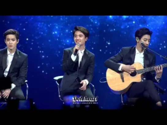 [FANCAM] 141030 EXO-K - Sabor a mi (D.O Focus) @ Muisc Bank in Mexico