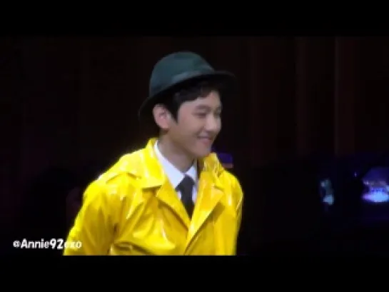 [FANCAM] 140801 Baekhyun @ 'Singing In The Rain' Musical #20