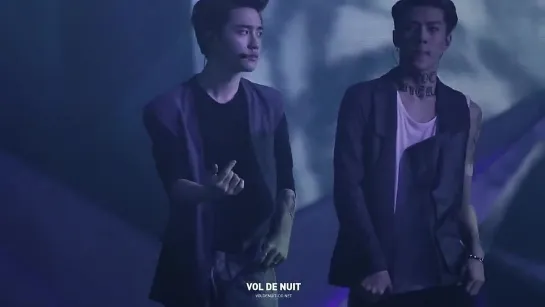 [FANCAM] 140601 EXO FROM. EXOPLANET #1 – THE LOST PLANET – in HONGKONG. Let Out The Beast. D.O focus