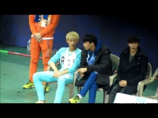 [FANCAM] 140113 Tao & Ravi (VIXX) @ MBC Idol Sports Chamnpionship