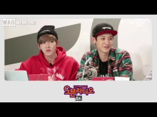 [РУСС.САБ] 131213 EXO @ OVEN Radio Ep.5