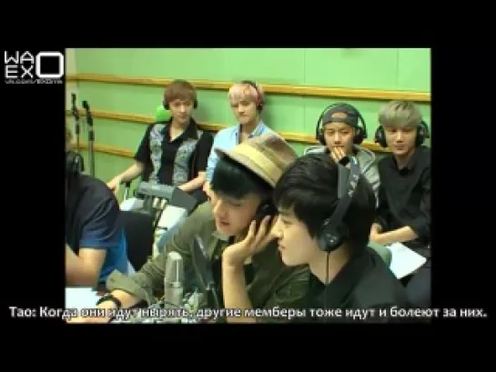 [РУСС. САБ] 130813 EXO on Sukira - Message to other members