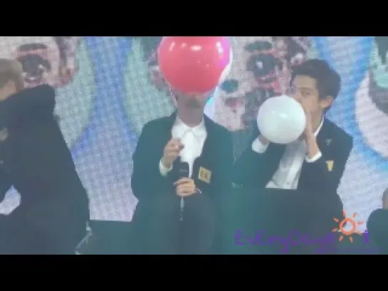 |FANCAM| 130729 China Love Big Concert (#chansoo focus)