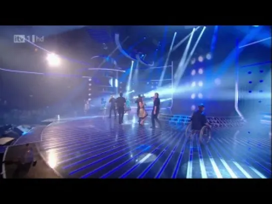 — The Cast Of Glee - Don't Stop Believing - X Factor Semi Final (FULL HD)