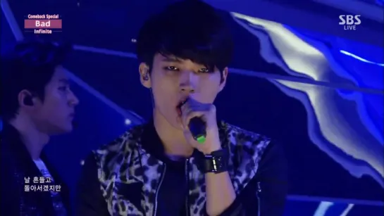 150719 [Live] Inkigayo ~ Infinite - Standing Face To Face + Bad