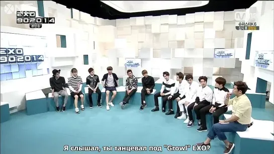 [РУСС.САБ] 140826 EXO 90:2014 Ep 3