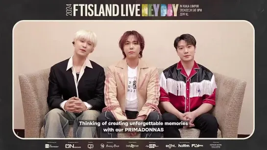 10.02.24 FTISLAND HEY DAY in Kuala Lumpur message