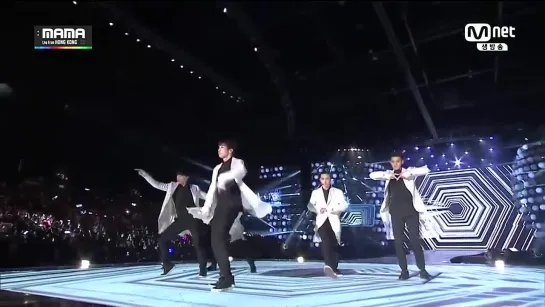 [CUT] 141203 Mnet Asian Music Awards 2014 (MAMA 2014) @ EXO - Deep Breath + Overdose