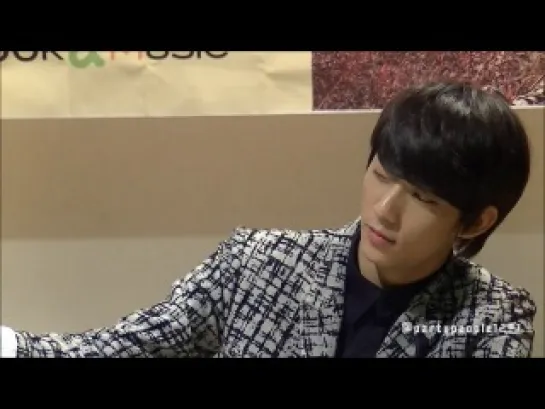 [FANCAM][140208] B1A4 (Gogchan focus) @ 6th Fansign at Junggu Youth