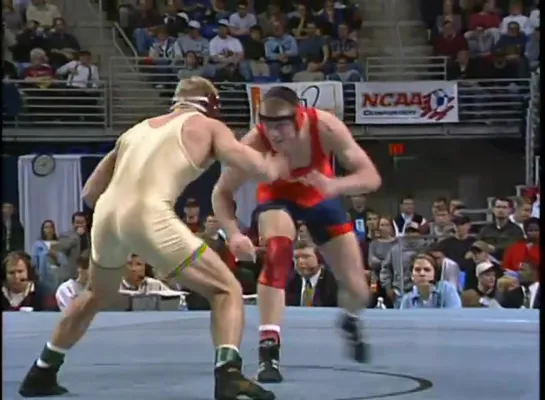 Cael Sanderson vs. Brandon Eggum_ 1999 NCAA title match (184 lbs.)