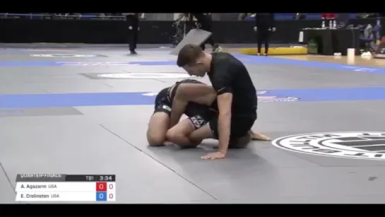 AJ Agazarm vs Crelinsten. ADCC 2017