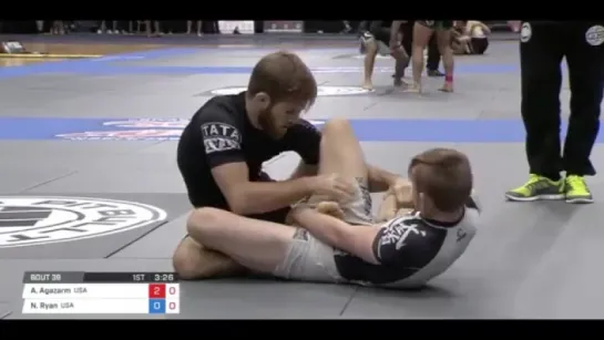 AJ Agazarm - Nicky Ryan. ADCC 2017