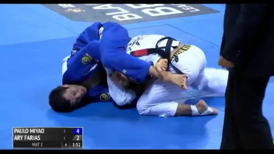 Paolo Miyao - Ary Farias. IBJJF Worlds.