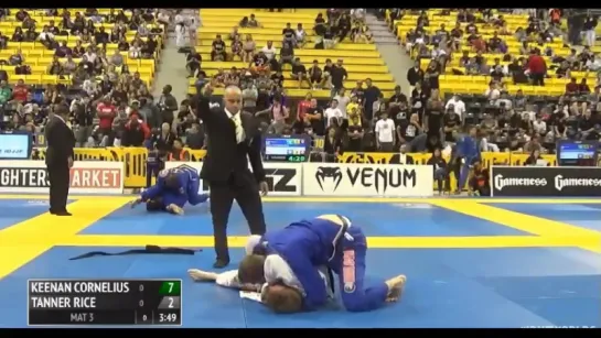 Keenan Cornelius - Tanner Rice. IBJJF Worlds 2016.