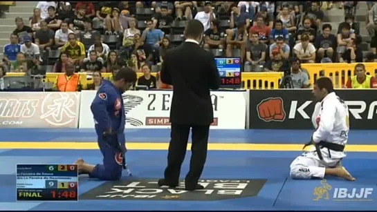 Otavio Sousa vs Leandro Lo (Отавио Соуза - Леандро Ло) IBJJF Worlds 2014 Final