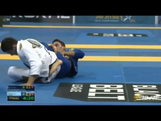 Guilherme Mendes - Paulo Miyao. (Гильерме Мендес - Паоло Мьяо) IBJJF Worlds 2014.