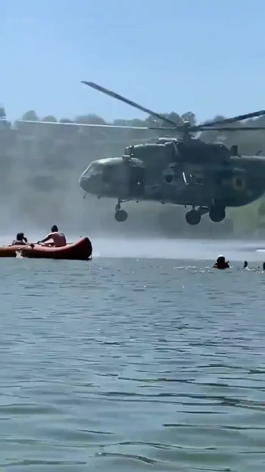 Боевые пловцы прилетели