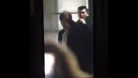 160221 [Fancam] Infinite Effect Advance in Seoul ~ Hoya & Sunggyu after concert