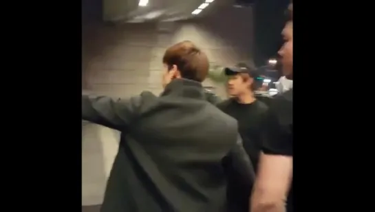 160110 [Fancam] Dongwoo in Los Angeles