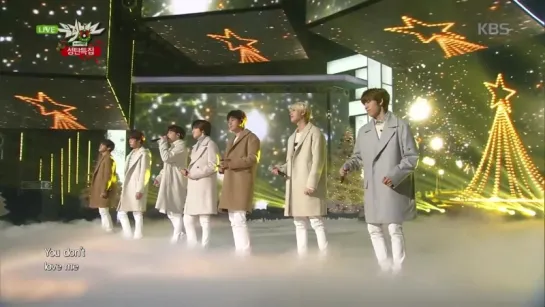 151225 [Live] Music Bank ~ Infinite Joy To The World + Love Letter