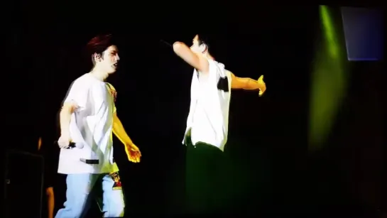 150930 [Fancam] Infinite Effect in Nanjing ~ Dongwoo  Hoya