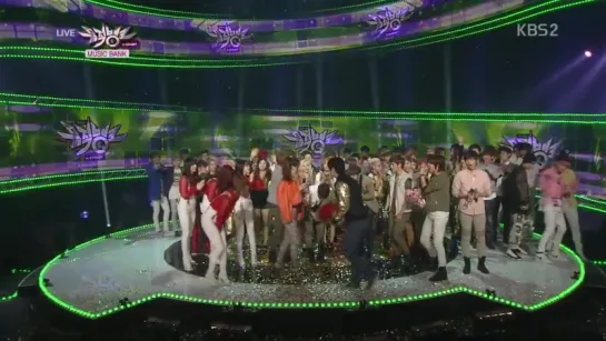 130405  [WIN] Music Bank - Score + Ending ~ Infinite - #1 [Man In Love]