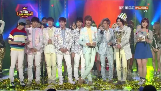 130403 [WIN] Show Champion - Score + Ending ~ Infinite - #1 [Man In Love]