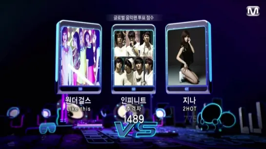 120614 [WIN] Mnet M!Countdown - Score + Ending ~ Infinite - #1 [The Chaser]