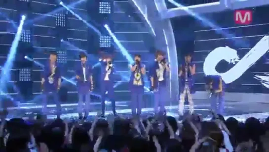 120608 [WIN] Mnet M!Countdown - Score + Ending ~ Infinite - #1 [The Chaser]