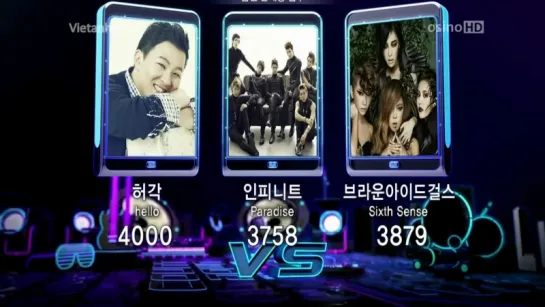 111013 [WIN] Mnet M!Countdown - Score + Ending ~ Infinite - #1 [Paradise]