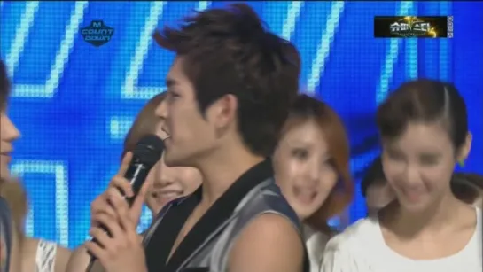 110908 [WIN] Mnet M!Countdown - Score + Ending ~ Infinite - #1 [Be Mine]