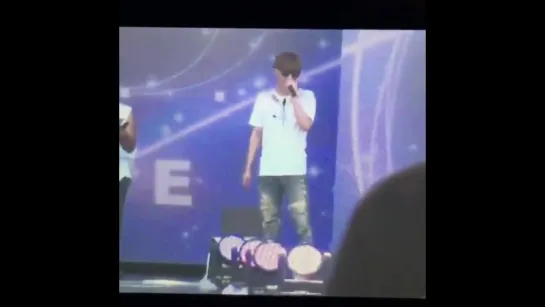 150814 [Famcam] DMZ Peace K-Pop Concert 2015 Rehearsal - Sunggyu & Dongwo