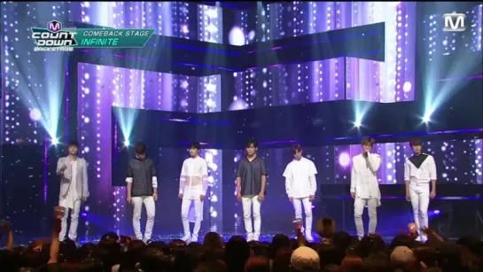 150731 [Cut] Mnet M!Countdown Japan ~ Infinite - Backstage