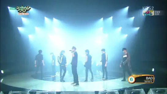 150731 [Live] Music Bank ~ Infinite - Bad