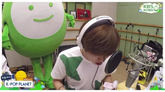 150728 (150726) [Fancam] KBS KPop Planet Radio ~ Dongwoo Focus