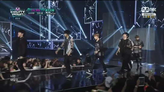 150723 [Live] M!countdown ~ Infinite - Bad