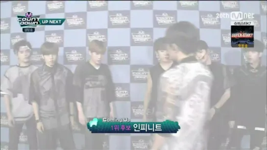 150723 [Cut] M!countdown ~ Infinite - Up Next