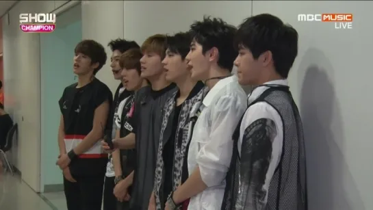 150722 [Interview] Show Champion ~ Infinite - Back Again (Backstage)