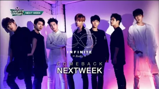 150709 [Preview] M!Countdown ~ Infinite - next week comeback