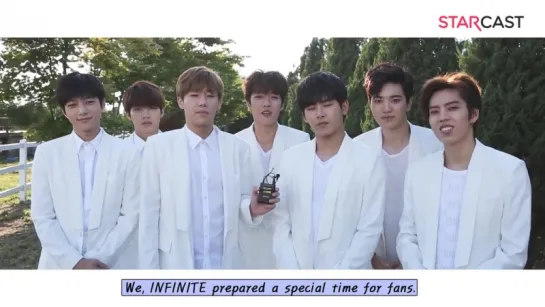 150707 [Message] Naver Starcast Acoustic Preview ~ Infinite Greeting Message