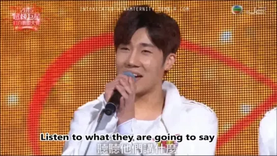 150218 [Interview] Red and White Superstar Arts Award ~ Infinite [eng. sub]