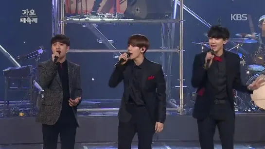 141226 [Live] KBS Gayo Daechukjae - N.E.X.T & BEAST & INFINITE & EXO - 그대에게 (To Her)