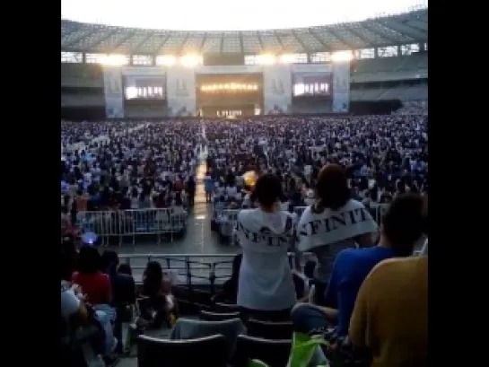 140831 [Fancam] Infinite - Back (A-Nation Festival)